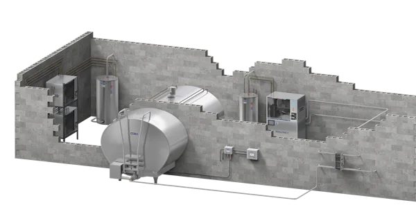 Robotic Dairy Solution Render